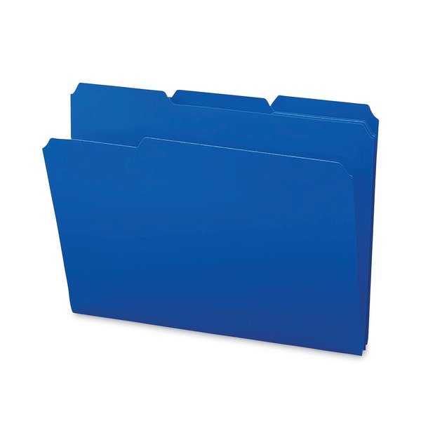 Smead Waterproof Folder, Poly, Blue, PK24 10503